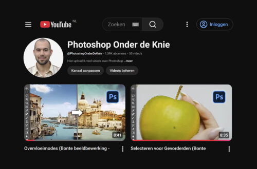 Photoshop Onder de Knie